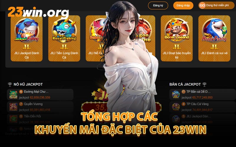 Tổng Hợp Các Khuyến Mãi Đặc Biệt Của 23Win